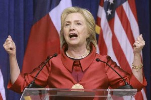 Hillary Clinton v soboto v New Yorku s prvim velikim zborovanjem kampanje