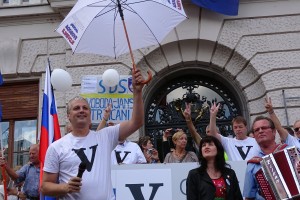 Janez Janša bo danes govoril na shodu Odbora 2014