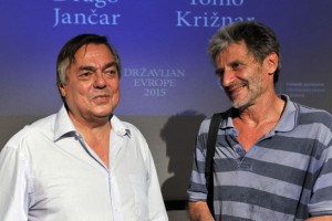 Drago Jančar in Tomo Križnar sta prejela nagrado Državljan Evrope 2015