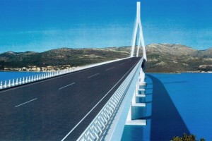 BiH pogojuje začetek gradnje mostu na Pelješac z reševanjem spora o meji