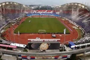Hajduku kazen in delno zaprtje Poljuda 