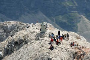 120 let Aljaževega stolpa vrh Triglava