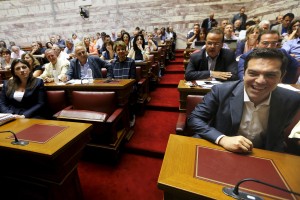 Grški parlament danes o novem rešilnem paketu