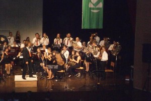 FOTO: Koncert Pihalnega orkestra občine Šentjernej in ansambla Pogum 