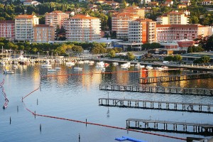 Trenirkar oropal recepcijo portoroškega hotela