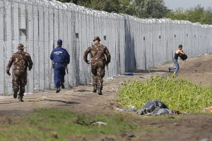 Madžarska z zaporniki zapira še zadnji del meje s Srbijo