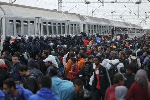 Na Hrvaško prišlo že skoraj 30.000 migrantov, ki jih pošiljajo proti Sloveniji in Madžarski
