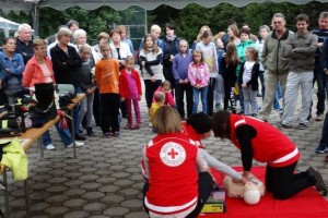 FOTO: V Gradacu predstavili tudi postopke oživljanja