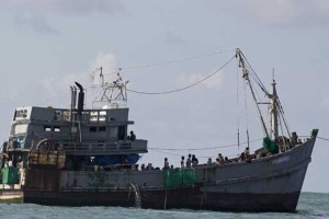 Italijani na ladji z migranti odkrili terorista
