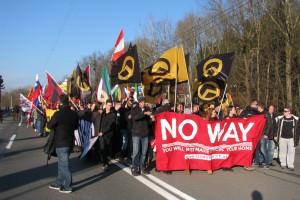 V Špilju tisoč protestnikov zahtevalo zaprtje meja: Nismo nacisti, ker želimo varen dom