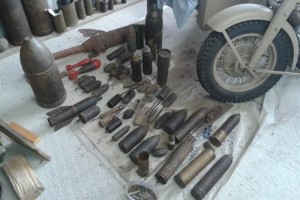 Pri Štritu našli več min iz druge svetovne vojne