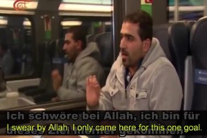 (VIDEO) Muslimanski „begunec“: Moj glavni cilj je islamizacija Evrope