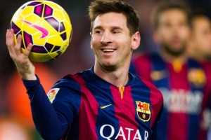 Messi zadel tudi na 500. tekmi za Barcelono