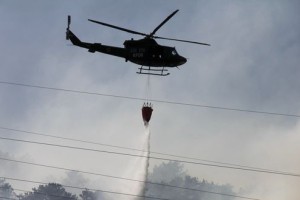 Na novoletni dan zagorelo na Veliki Planini