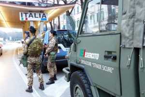 Italija pripravljena na ponovno uvedbo nadzora na meji s Slovenijo