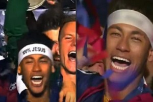 (VIDEO) FIFA Neymarju cenzurirala napis 100 % Jezus