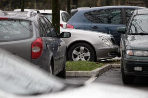 Ministrstvo za zdravje brez dovoljenja zravnalo park in uredilo parkirišče
