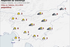 Čez dan se bo od zahoda postopoma jasnilo