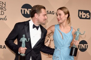 Po podelitvi nagrad Združenja filmskih igralcev DiCaprio in Larsonova še bližje oskarjem