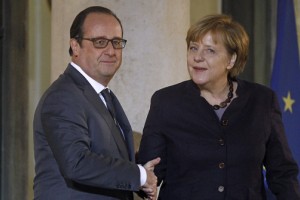 Merklova in Hollande s Schulzem o migracijski krizi in brexitu