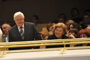 Milan Kučan je bil glavna zvezda na zabavi Ninamedie Nikole Damjanića