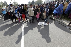 V Slovenijo danes vstopilo 911 ilegalnih migrantov