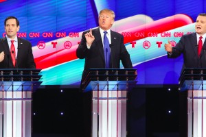 Rubio in Cruz na republikanskem soočenju skupaj nad Trumpa
