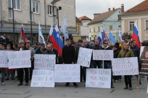 Lenarčani odločno proti migrantom v svoji sredi (FOTO)
