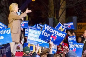 Hillary Clinton velika zmagovalka demokratskih strankarskih volitev v Južni Karolini