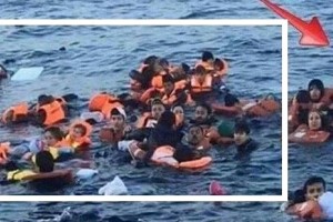 Tuji novinarji plačevali migrantom, da zaigrajo utapljanje