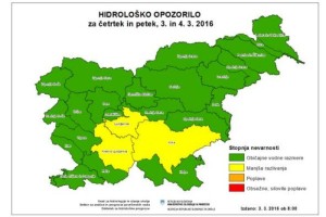 Krka bo naraščala