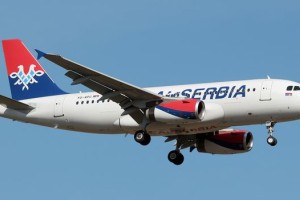 Raketi iz Bejruta na letalu Air Serbia