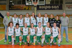 Zadnja članska tekma v sezoni za košarkarice Krke 