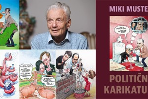 Znova v prodaji: drugi ponatis Političnih karikatur Mikija Mustra