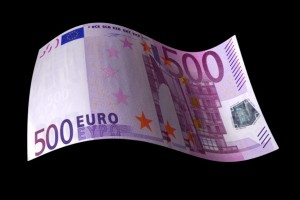 Bankovci za 500 evrov se počasi poslavljajo