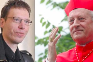 To je moški, ki je očitno zaljubljen v kardinala Franca Rodeta