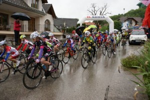 FOTO: Gabrje zavzeli mladi kolesarji