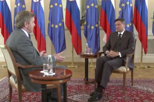 VIDEO: Borut Pahor pravi, da bo verjetno spet kandidiral za predsednika