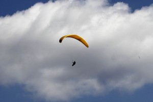 Pri Kobaridu umrl nemški jadralni padalec