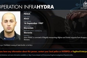 FOTO: Slovenec, ki ga zaradi tihotapljenja migrantov lovi Interpol