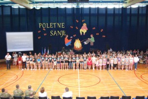 Državna proslava na osnovni šoli Trebnje
