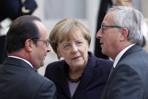 Za Merklovo naj bi bil Juncker "del problema" znotraj EU