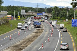 Izberite drugo pot: obnova severne ljubljanske obvoznice se nadaljuje