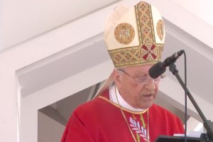 (VIDEO) Kardinal Rode v Šentjoštu: Pri nas so sovraštvo zasejali komunisti