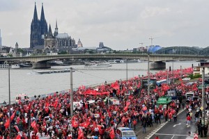 Turčija jezna, ker Nemci Erdoganu niso pustili nagovoriti privržencev v Kölnu