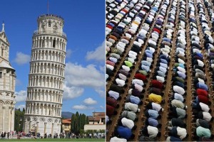 Meščani Pise z referendumom nad muslimane, ki želijo džamijo ob poševnem stolpu