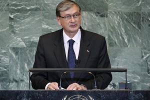 V tekmi za šefa ZN je Türk padel že na osmo mesto