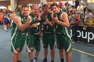Slovenija evropski prvak v košarki 3 x 3