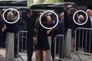 (VIDEO) Clintonova omedlela  med slovesnostjo ob 15. obletnici terorističnega napada