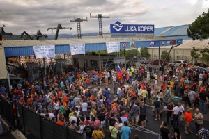 Slovenske železnice od Luke Koper terjajo plačilo 1,7 milijona evrov škode